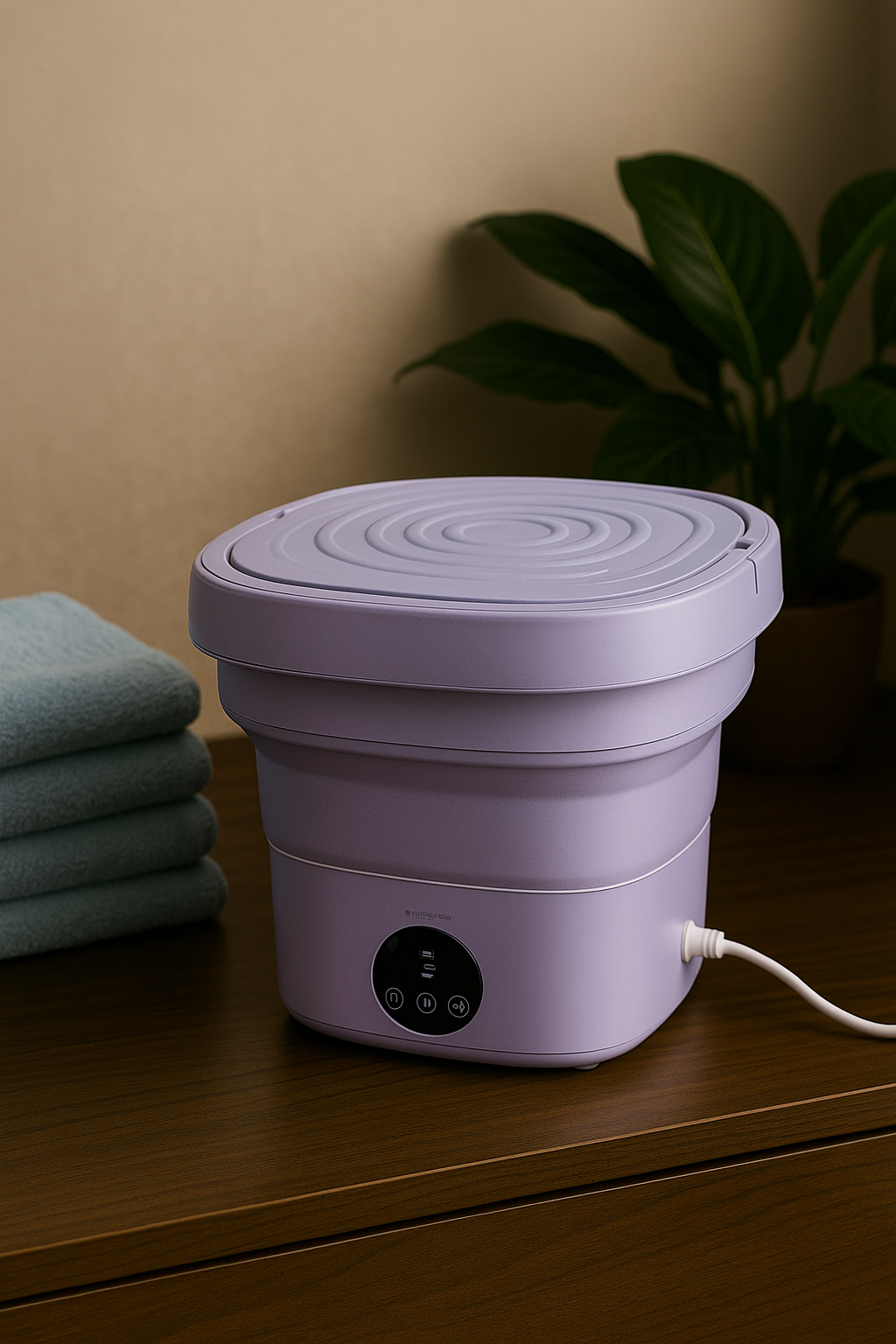 đ Mini Machine Ă  Laver Pliable