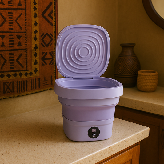 🛁 Mini Machine à Laver Pliable