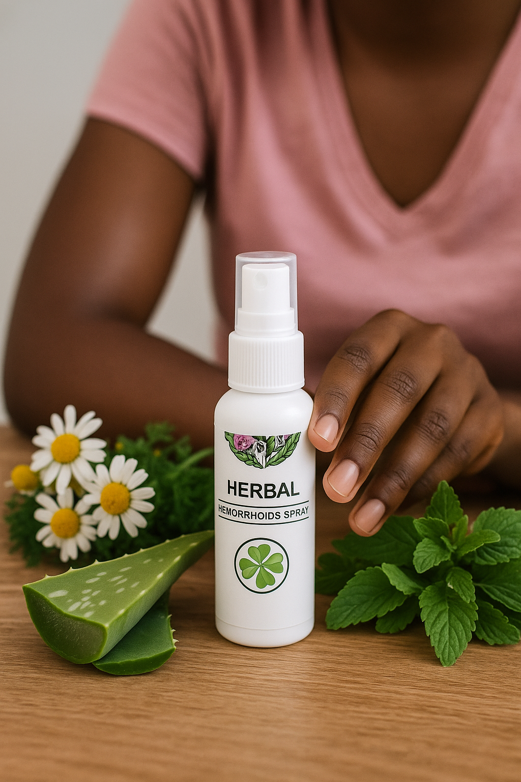 Spray Herbal pour Hémorroïdes - Soulagement Rapide et Efficace