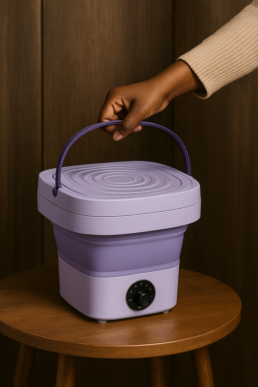 đ Mini Machine Ă  Laver Pliable