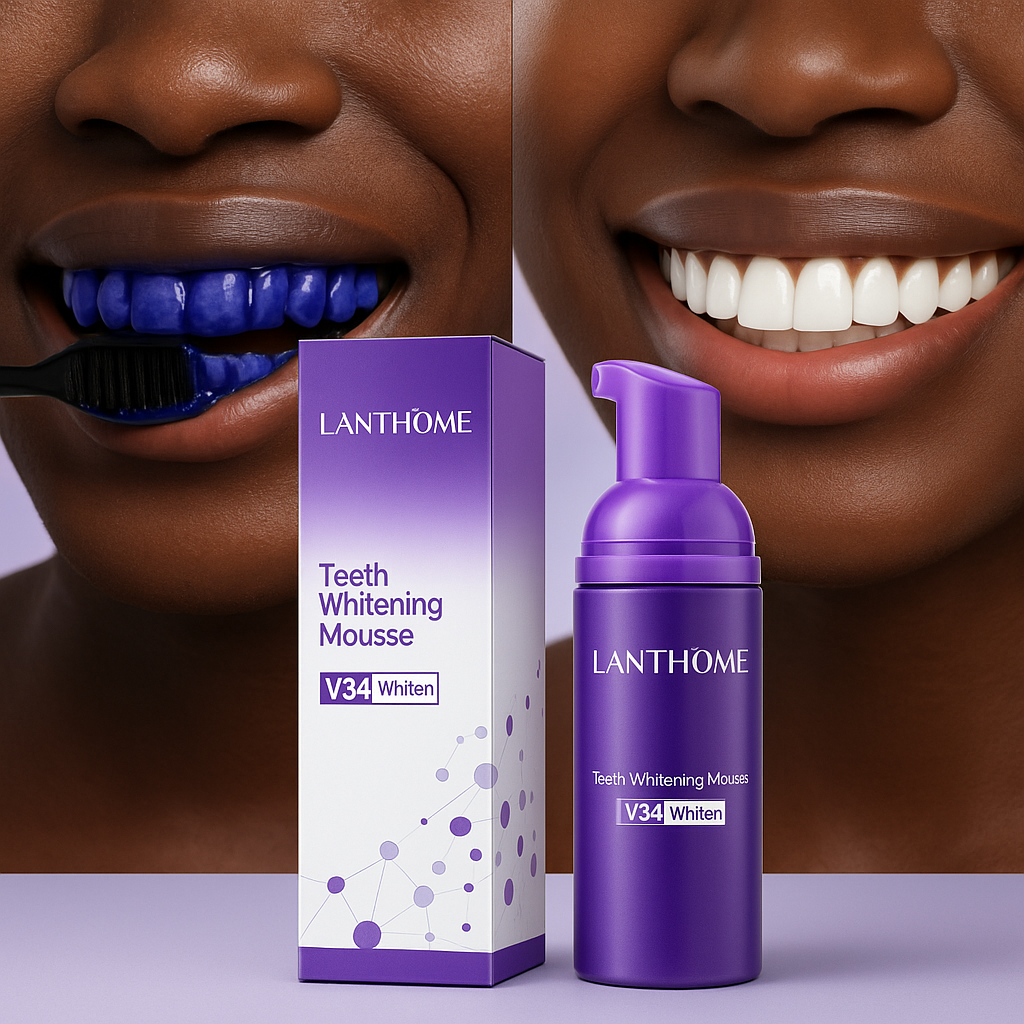 🦷 LANTHOME V34 – Dentifrice Blanchissant aux Probiotiques