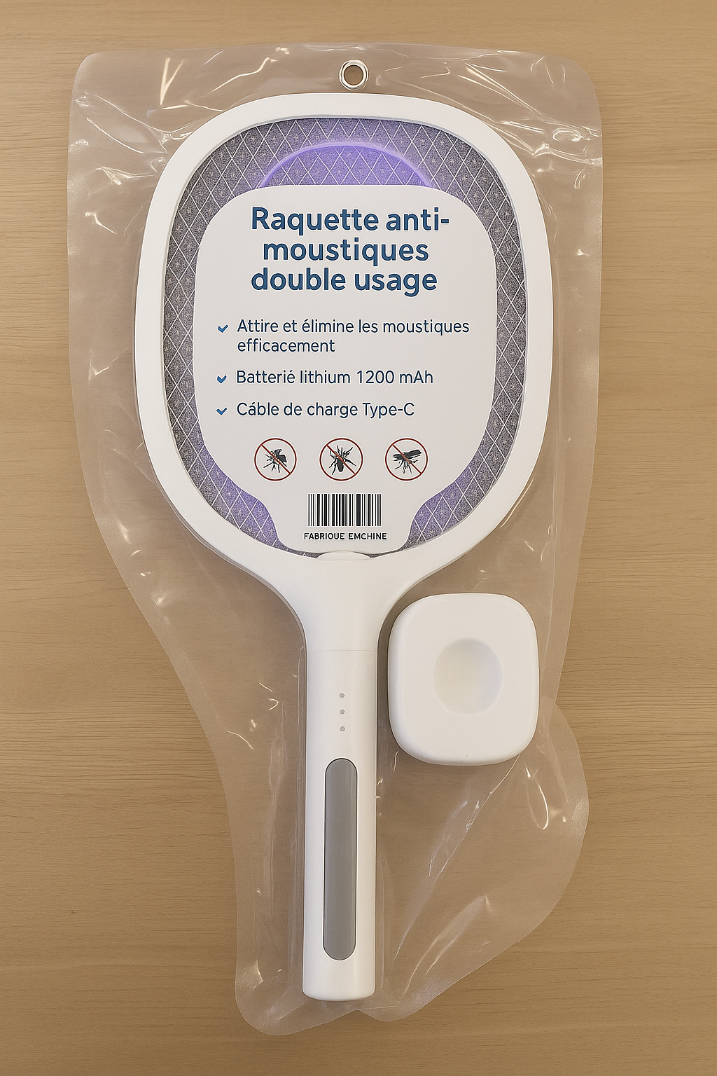 Raquette anti-moustiques