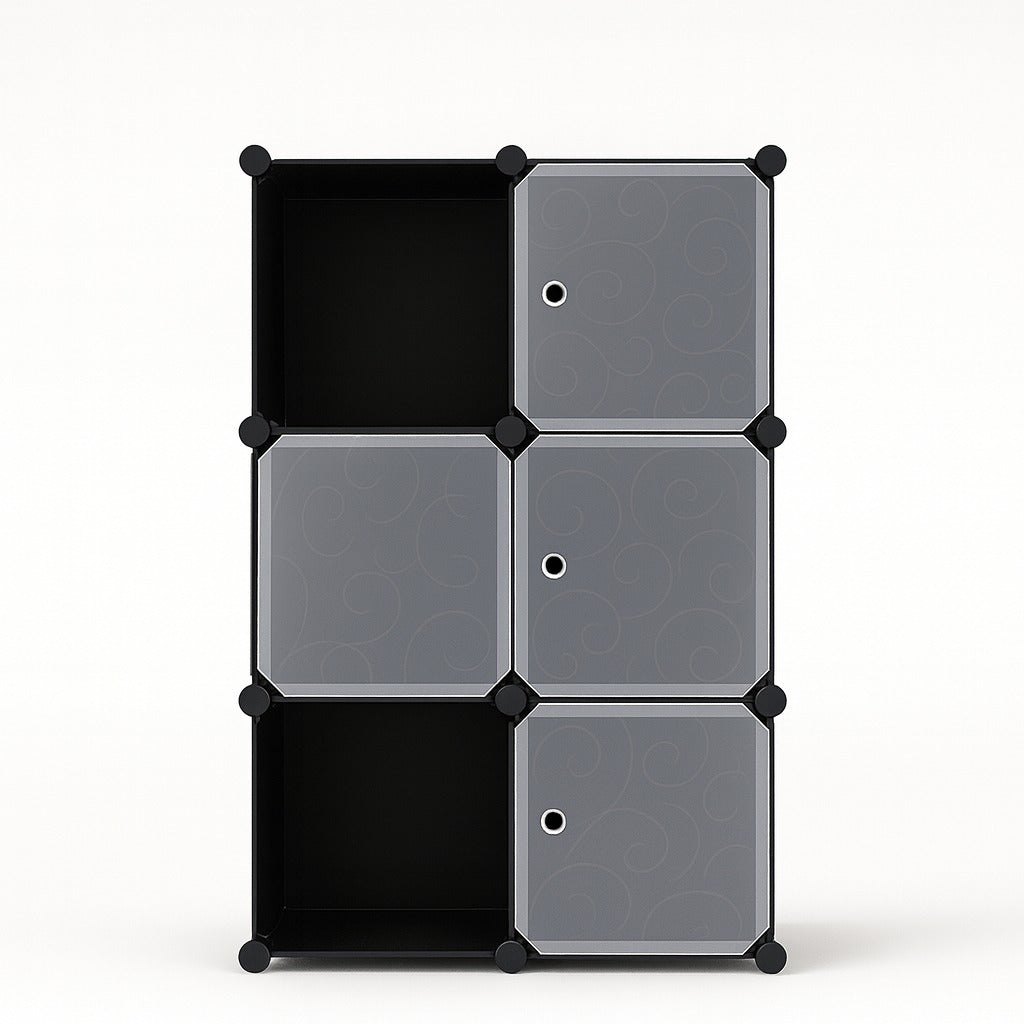 Armoire en plastique modulable (2 a 4 places)