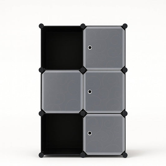 Armoire en plastique modulable (2 a 4 places)