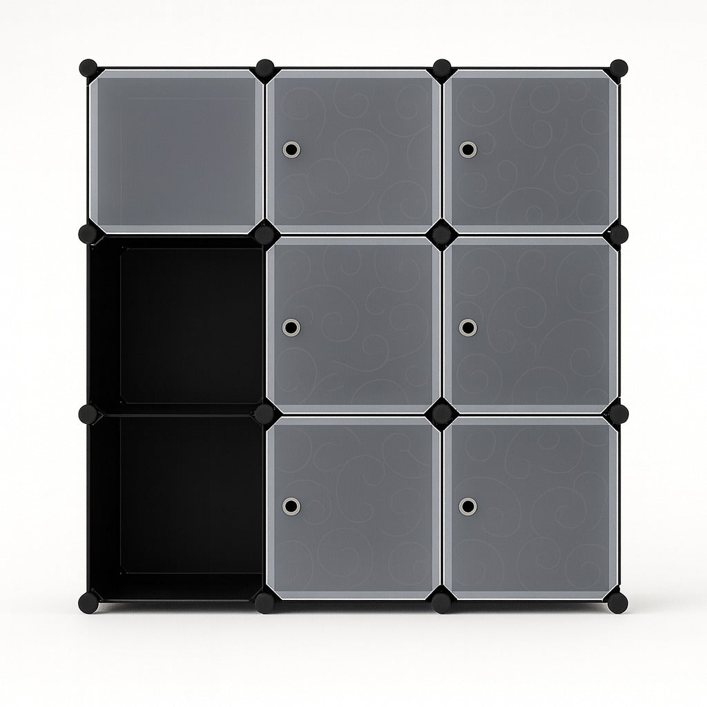 Armoire en plastique modulable (2 a 4 places)