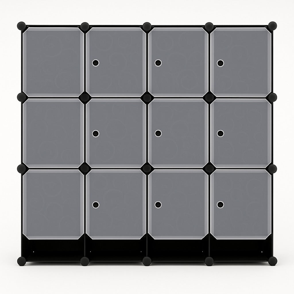 Armoire en plastique modulable (2 a 4 places)