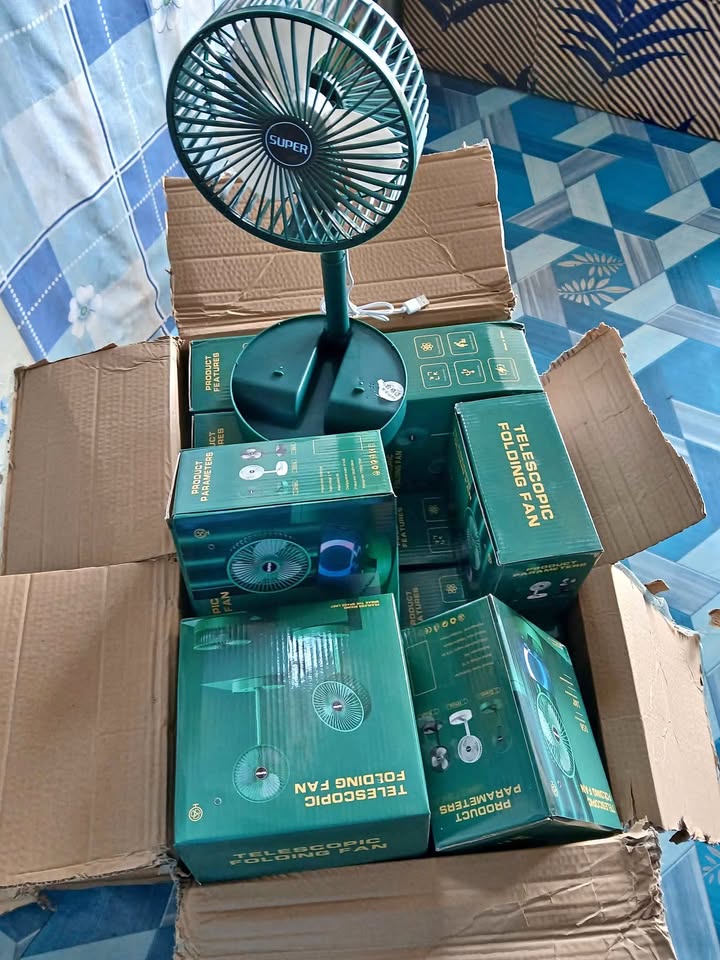 Ventilateur Télescopique Rechargeable