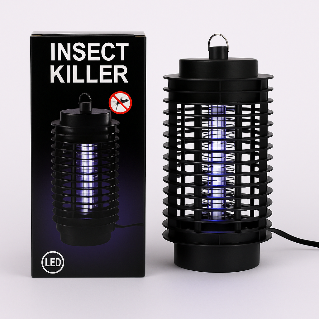 🦟 Lampe Anti-Moustique Électrique – Silencieuse, Sans produit chimique
